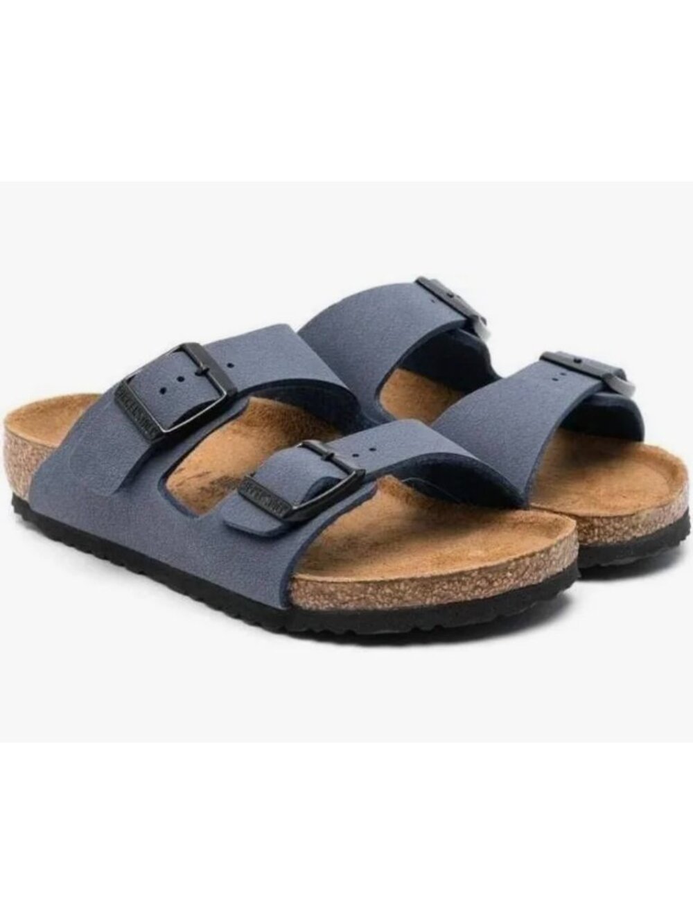 Birkenstock Arizona Navy Blue Double-Strap Sandals Sz 32/1-.1.5 Kids